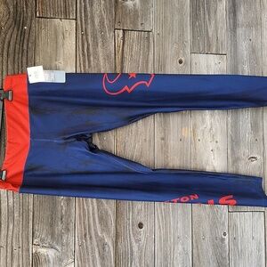 NFL Houston Texans blue & red leggings NWT